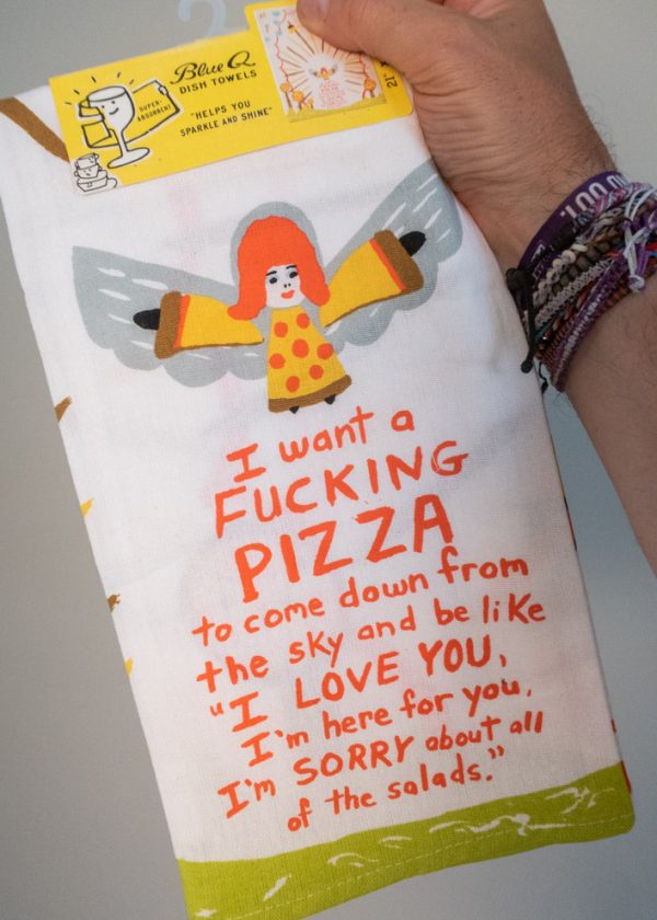 'Pizza' Tea Towel - Image 3